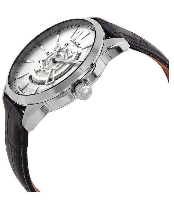 Mathey-Tissot Mondo Deri Kayış Gümüş Kadran Kuvars H711AS Erkek Saati