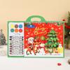 Christmas Kids Coloring Book Set, Art Drawing & Doodle Book for Boys Girls, Safe Non-Toxic Holiday Gift