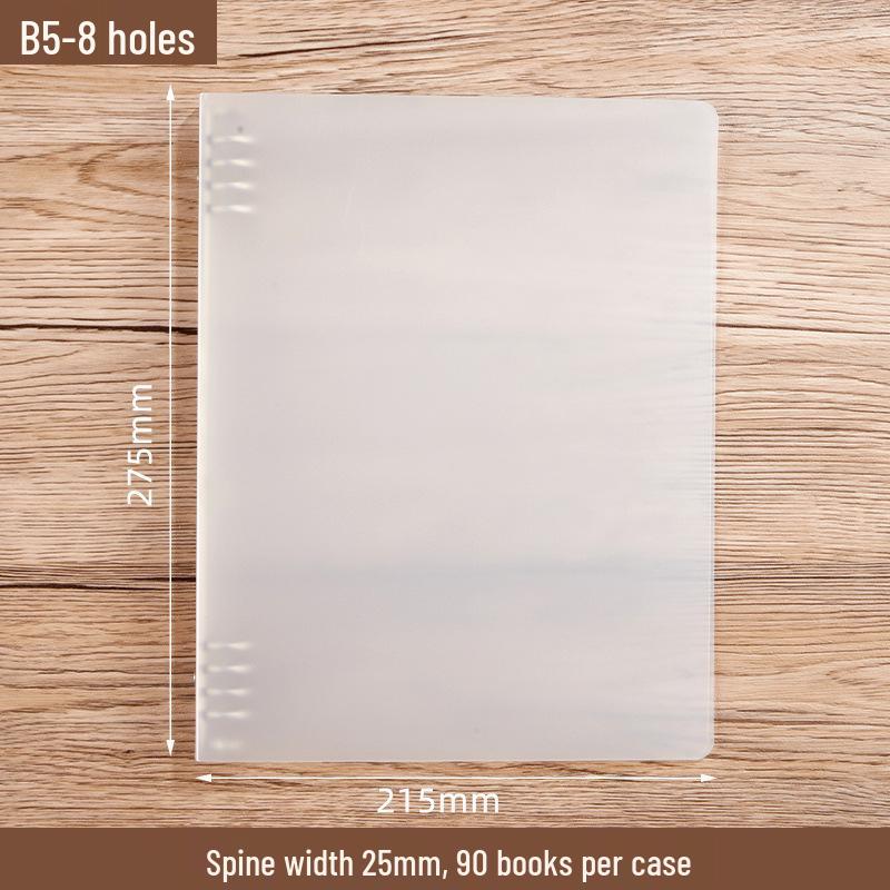 Loose-Leaf Binder Dividers: A4, B5, A5 Plastic Index Pages with 26, 20, or 30 Holes