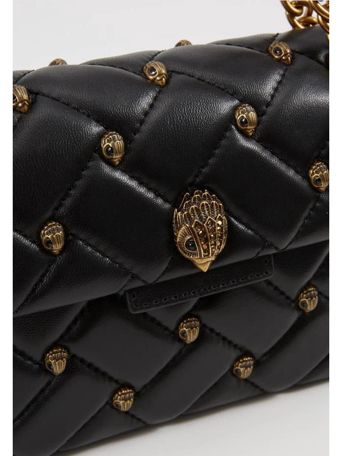 Kurt Geiger UK Skull Eagle Head Quilted Crossbody Bag
