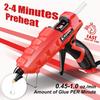 Pistola per Colla a Caldo 100W Heavy Duty Taglia Standard Kit Pistola per Colla con 20 Pezzi di Stick di Colla (150 x 11mm),per Casa, Ufficio Riparazioni Rapide