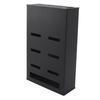 Wall Mounted Knives Block Space Aluminum Wall Hanging Knives Rack Multipurpose Knives Slot Holder Fo