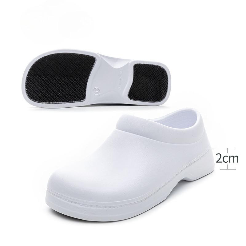 Men s and women s kitchen non-slip water shoes rain boots low rain shoes waterproof lightweight oilproof rain boots 36