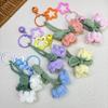 Plush Crochet Lily of the Valley Flower Keychain, Bag Pendant, Small Ornament Souvenir Gift