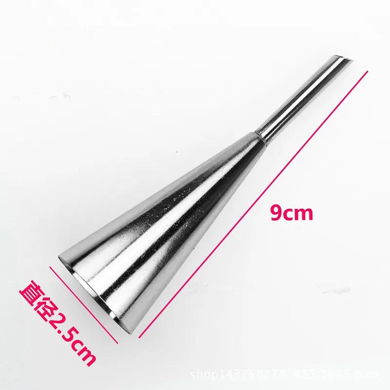 2/3pcs Stainless Steel Cream Puff Icing Piping Nozzle Tip Kitchen DIY Long Puffs Syringes Russian Pastry Set Kitchen Small Tools