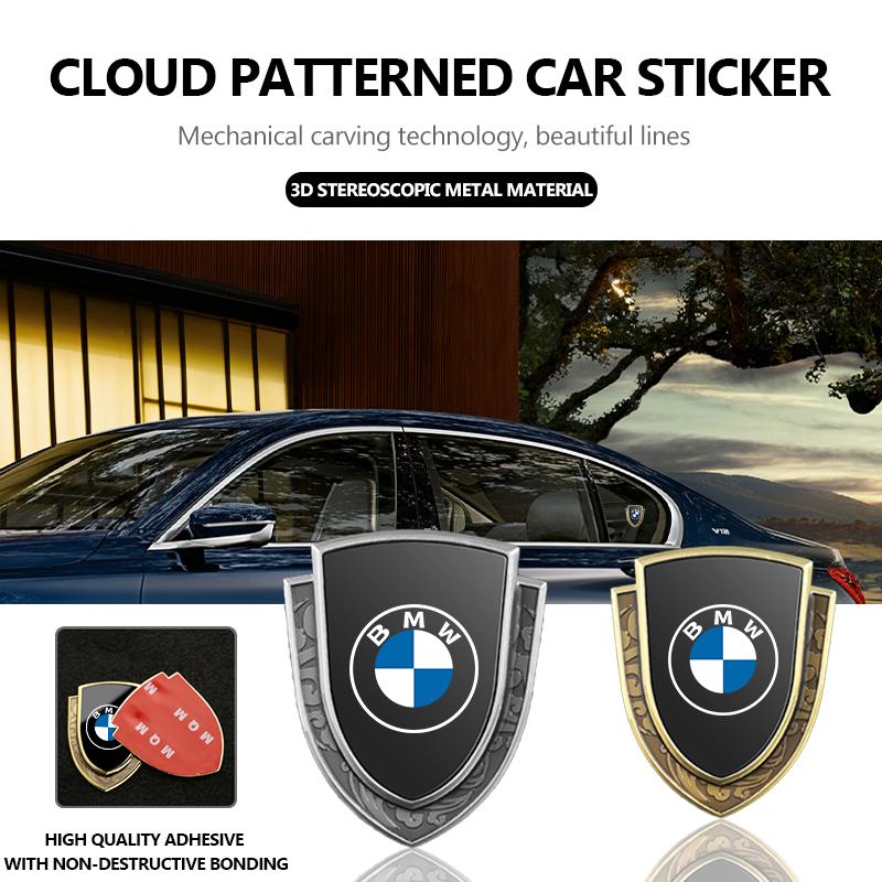 3D Auto Stickers Metal Logo Emblem Sticker Decal Car Styling For BMW M Performance Alpina M3 M5 M6 X1 X3 X4 X5 G20 IQZRV1