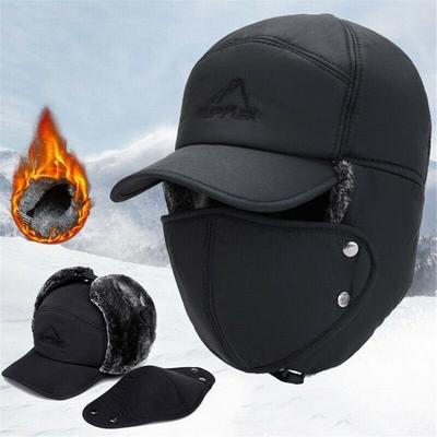 Sport Winter Ski Winddicht Warm Sneeuwmuts Wintermutsen Dikke Bivakmuts Oorklep Masker