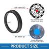 A ABSOPRO Wheel Hub Centric Ring Durable OD 64.1mm To ID 54.1mm Wheel Center