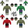 The Incredible Hulk Educational Building Blocks 7cm Adult Toy Figure AF344-347