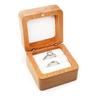Portable Jewelry for Case Engagement Ring Box Handmade Antique Ring for Case Rin