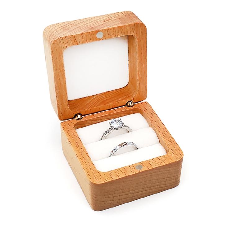 

Portable Jewelry for Case Engagement Ring Box Handmade Antique Ring for Case Rin 1