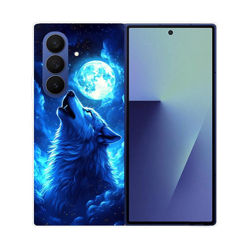 For Samsung Galaxy Z Fold 7 Case Marble Hard PC Back Cover For Samsung Galaxy Z Fold7 ZFOLD7 Full Protective Phone Shell