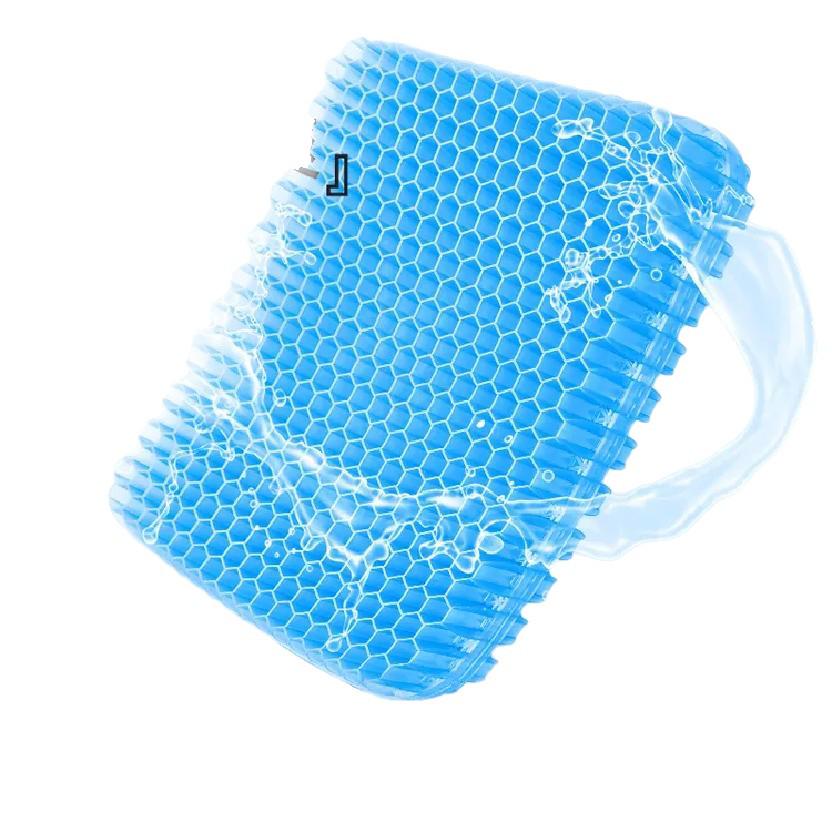 Honeycomb Gel Cooling Seat Cushion - Soft Pad for Office, Car, and Home