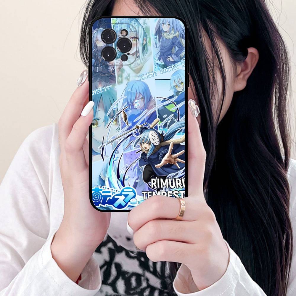Slime Anime Rimuru Tempest Phone Case For IPhone 16 15 14 13 12 Mini 11 Pro XS Max X XR SE 6 7 8 Plus Soft Silicone Cover