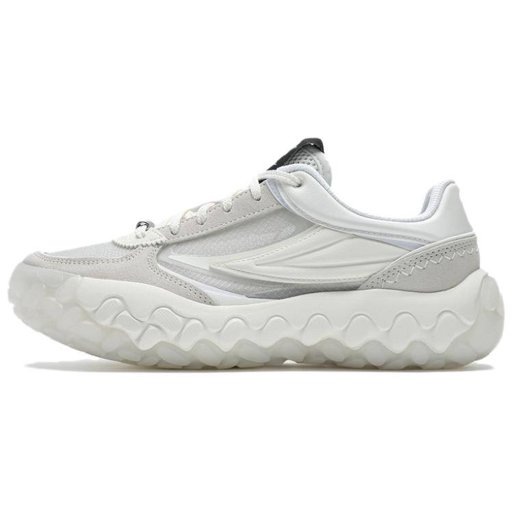 Fila Gara 2 Comfortable Versatile Durable Low-Top Running Shoes Women Sneaker White Gray F12W433201FSV