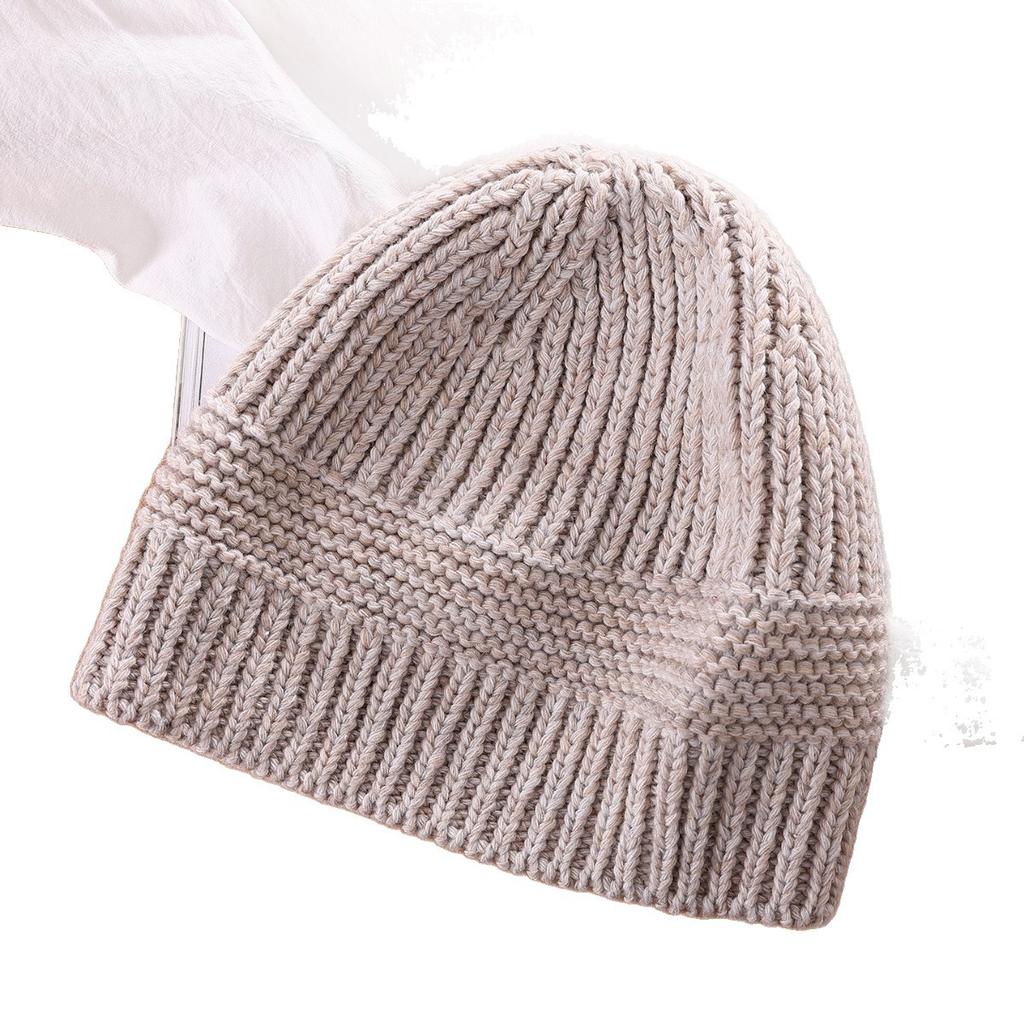New Knitted Hats for Women In Autumn and Winter Korean Style Versatile Warm Ear Protecting Woolen Hats Face Enhancing Small Headscarves Cold Hats