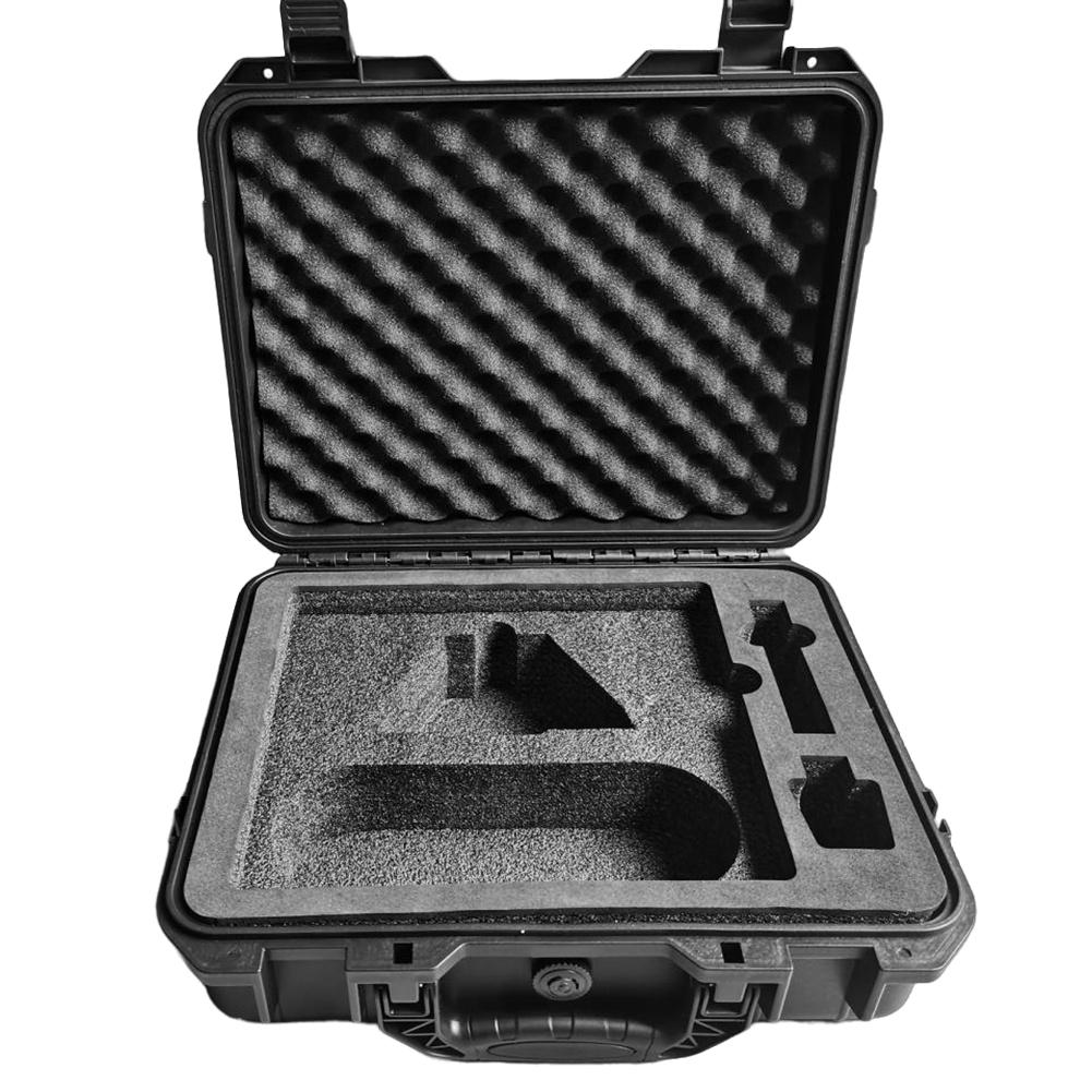 

Водонепроницаемый дорожный кейс с формованным пенопластом Жесткий кейс для переноски Портативный защитный жесткий кейс для аксессуаров Starlink Mini чёрный