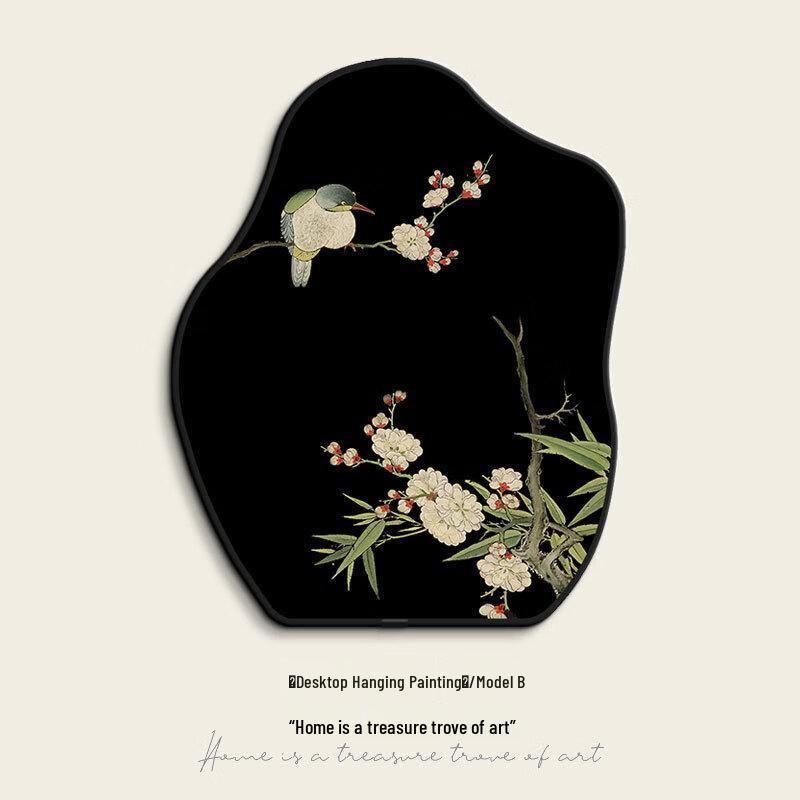 Magpie Painting Desktop Ornament