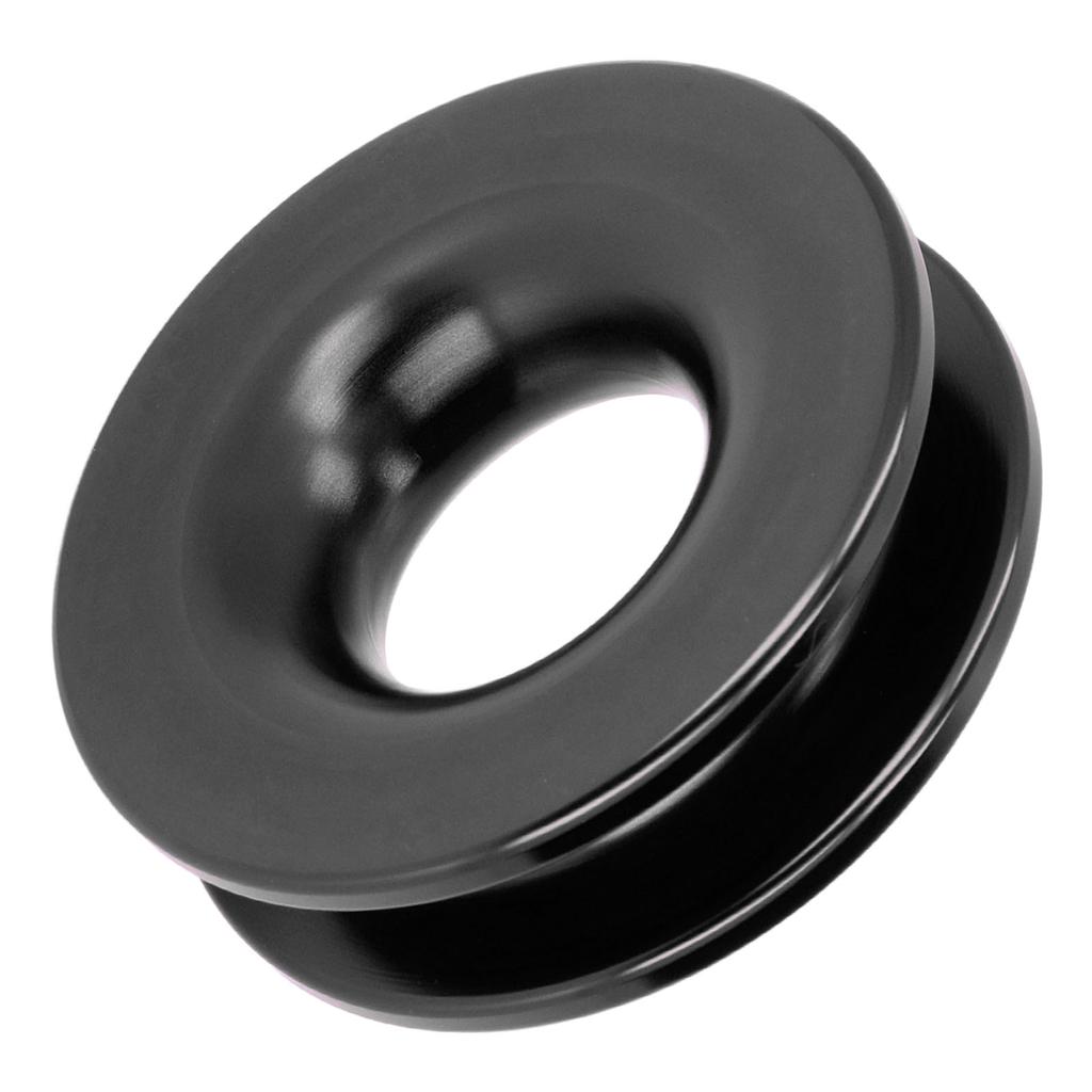 Bergering Winde Umlenkrolle Aluminiumlegierung für ATV UTV LKW Marine Boot Schäkel Schwarz