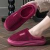 2025 Winter Furry Cotton Slippers for Women & Men – Indoor Non-Slip, Thick Sole, Warm Comfort Shoes