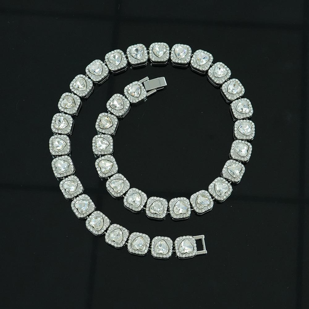 

Love Rock Candy 12,5 мм кубинское ожерелье на руку, европейские и американские модные мужские аксессуары в стиле хип-хоп