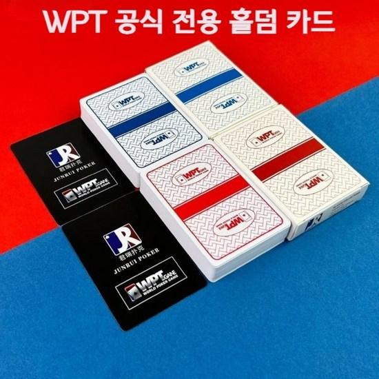 Jingood 12 Piece Set Texas Hold'em Card WPT Game Official Card Trump Poker Plastic PVC Large Letter, Popular Korean Game