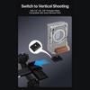 Camera Expansion Frame Cage with Comfortable Wood Grip and Multiple Mounting Point for ZR Photography Accessories