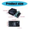 Digital Amplifier Board ZK-3002 300Wx2 Stereo Amplifier Plate TPA3255 Chip with Heat Dissipation Cooling Fan Build-in