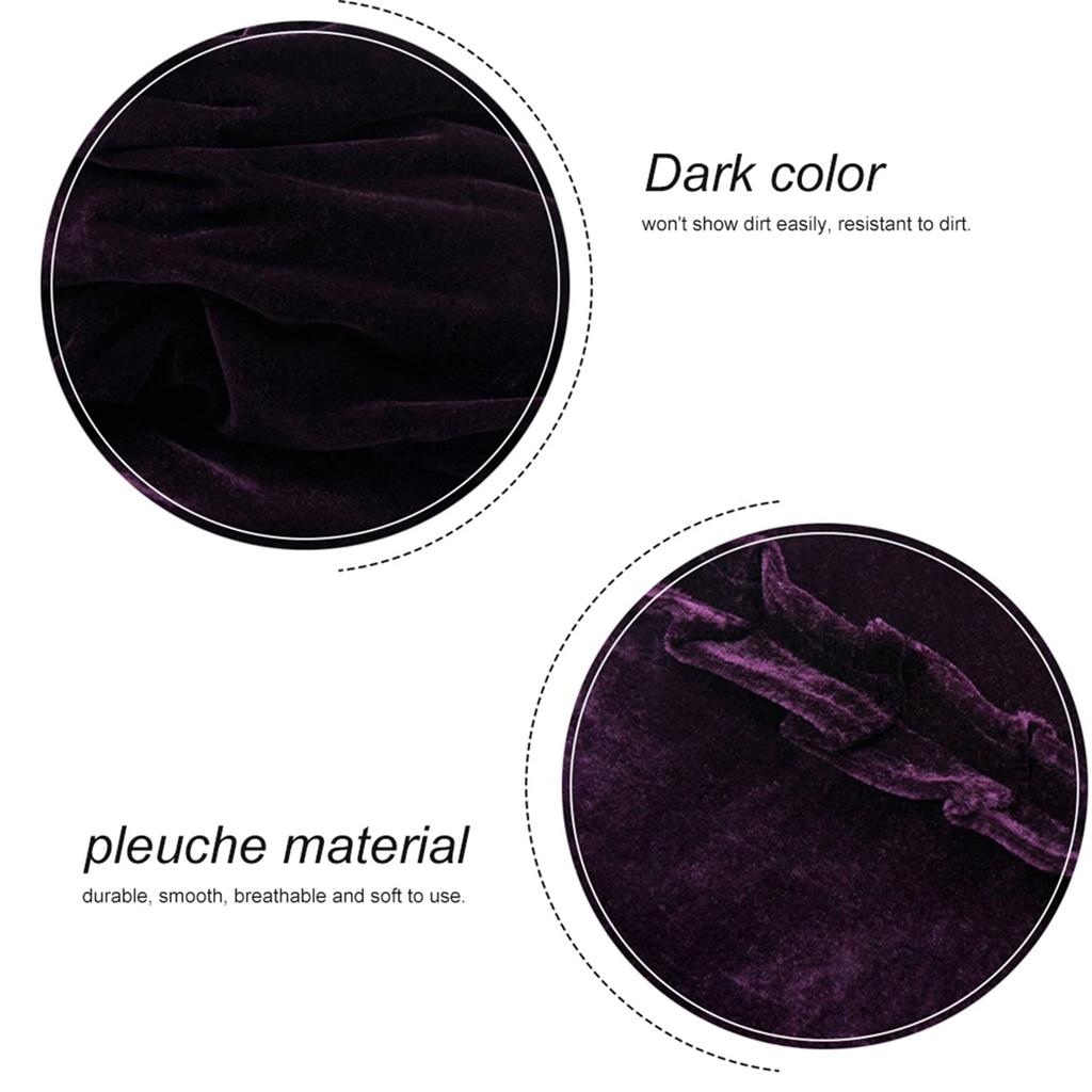 Piano Durable Thick Upright Piano Keyboard Dust for Upright Pianos and Double 158 x 45 x 112 cm Cover, Cover, Dustproof, Washable, Stools, (Purple)