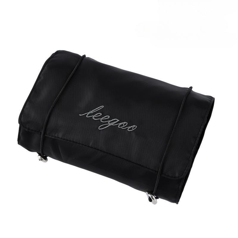 Detachable Makeup Bag Women Zipper Mesh Large Capacity Cosmetics Pouch Foldable Portable Travel Wash Storage Bag