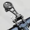 Langlebiger Fahrradcomputer-Halter aus Aluminiumlegierung, Fahrradhalterung, kompatibel mit Fahrrad-Gadgets, einfach zu installieren und leicht