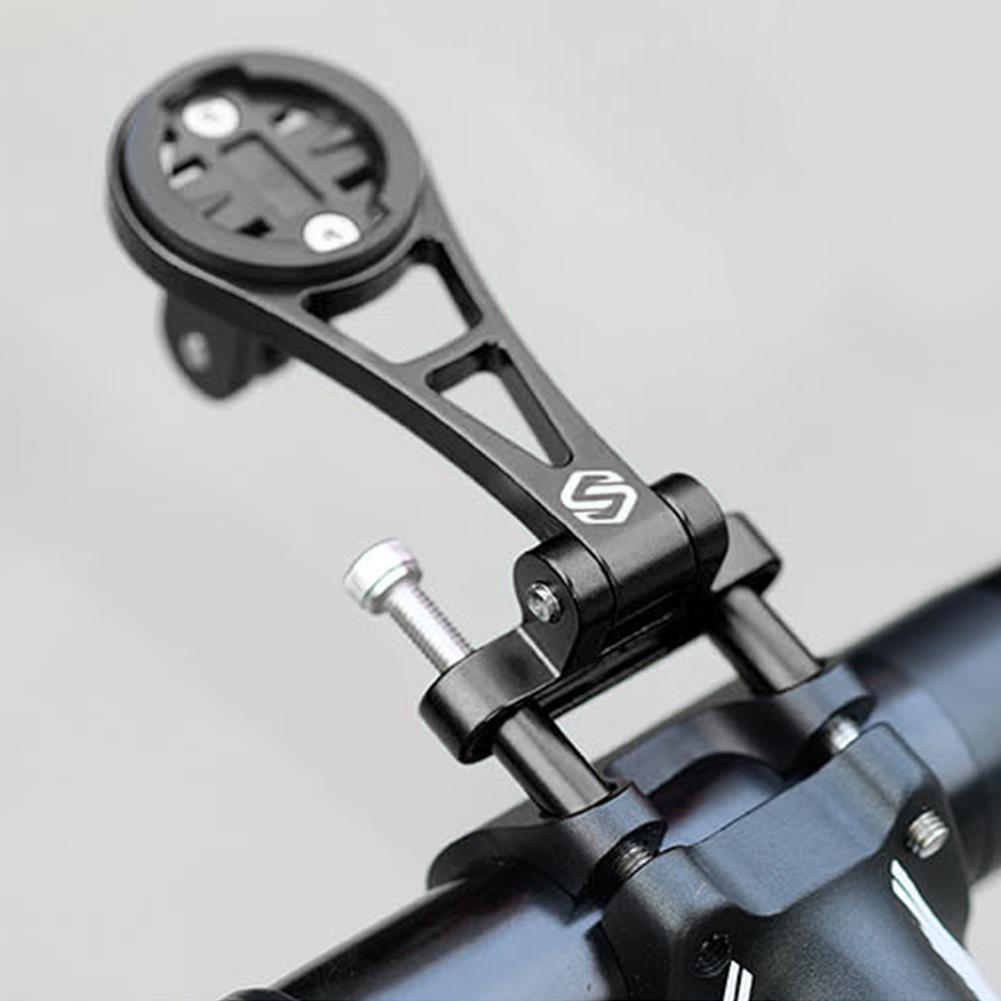Langlebiger Fahrradcomputer-Halter aus Aluminiumlegierung, Fahrradhalterung, kompatibel mit Fahrrad-Gadgets, einfach zu installieren und leicht