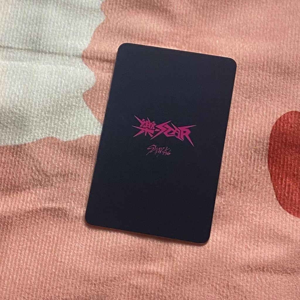 [USED] StrayKids 1st week Raku-STAR limited Sanok Sunmin trading card