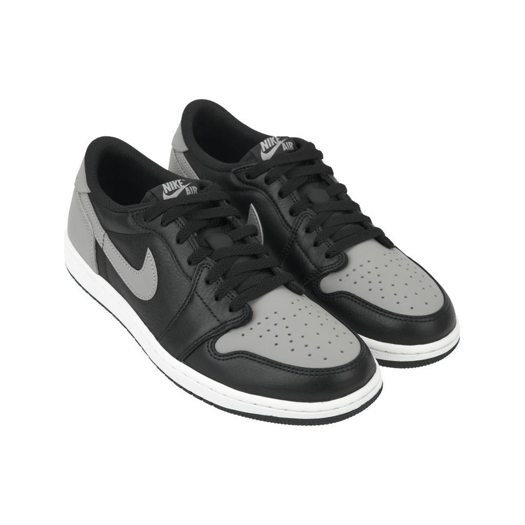 Air Jordan 1 Retro Low OG Shadow 2024 Zapatillas para Hombre Negro Gris Medio Blanco CZ0790-003