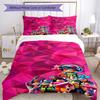 Roblox Bedding Set Breathable Duvet Cover with Pillowcases Decorative Bed Linen for Bedroom Home Decoration Birthday Gift