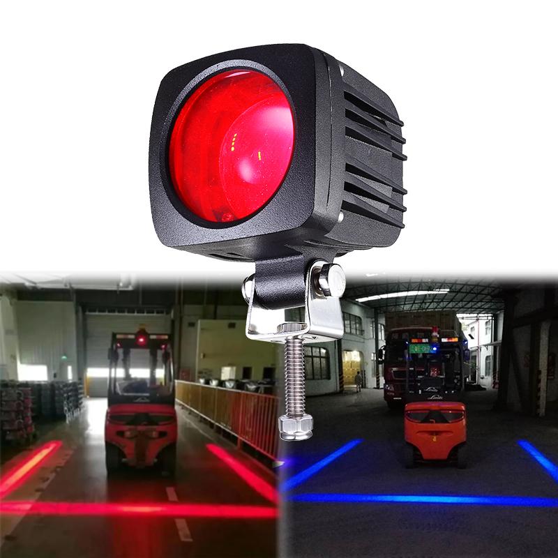 Forklift Red Line Safety Warning Light Boundary Hazardous Red/Blue Zone Light красный