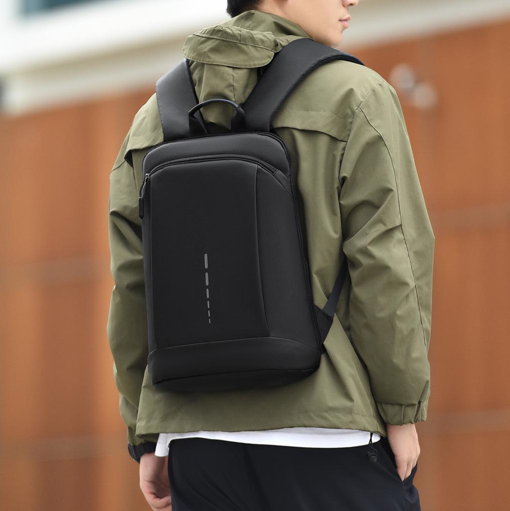 TS JYL laptop bag,Men Waterproof Backpack Casual Travel Bag Lightweight School Laptop Bag