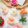 50/80pcs Artificial Silk Peony Flower Diy gift hairpin Home Party Wedding bridal bouquet wreath Decoration Outdoor Garden arch