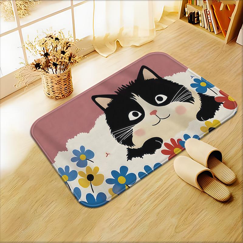Cartoon Carpet Anime Rug Living Room Bedroom Large Carpet Bathroom Floor Mat Kitchen Door Mat Children's Room Home Decoration