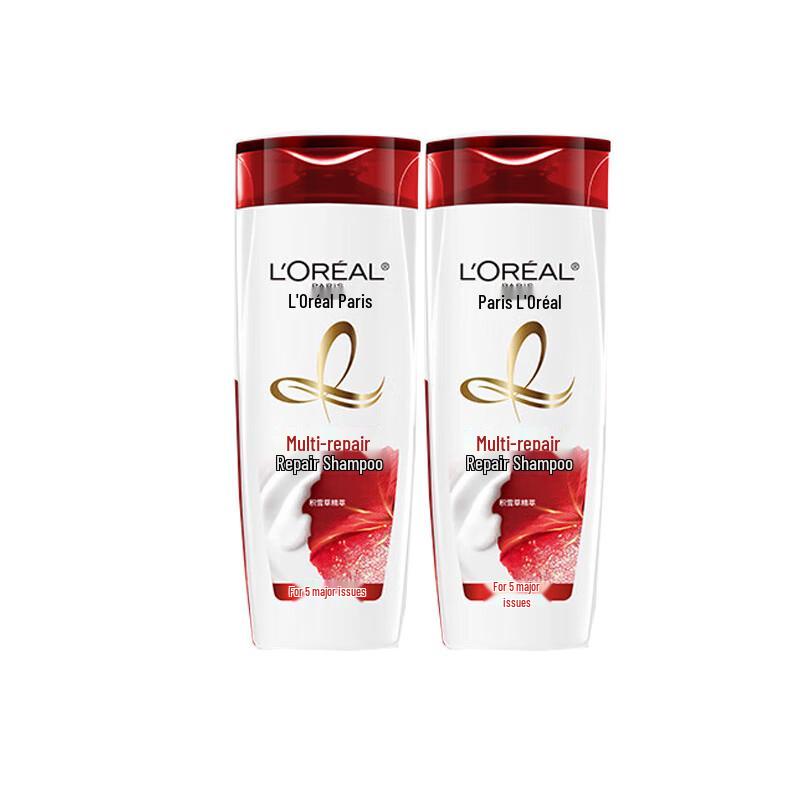 

L Oréal Hydrating & Repair Anti-Frizz Shampoo (Twin Pack)