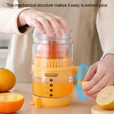 Ruční odšťavňovač citrusů Přenosný odšťavňovač na citrony, limetky, pomeranče Bez BPA Lis na ovoce Extractor