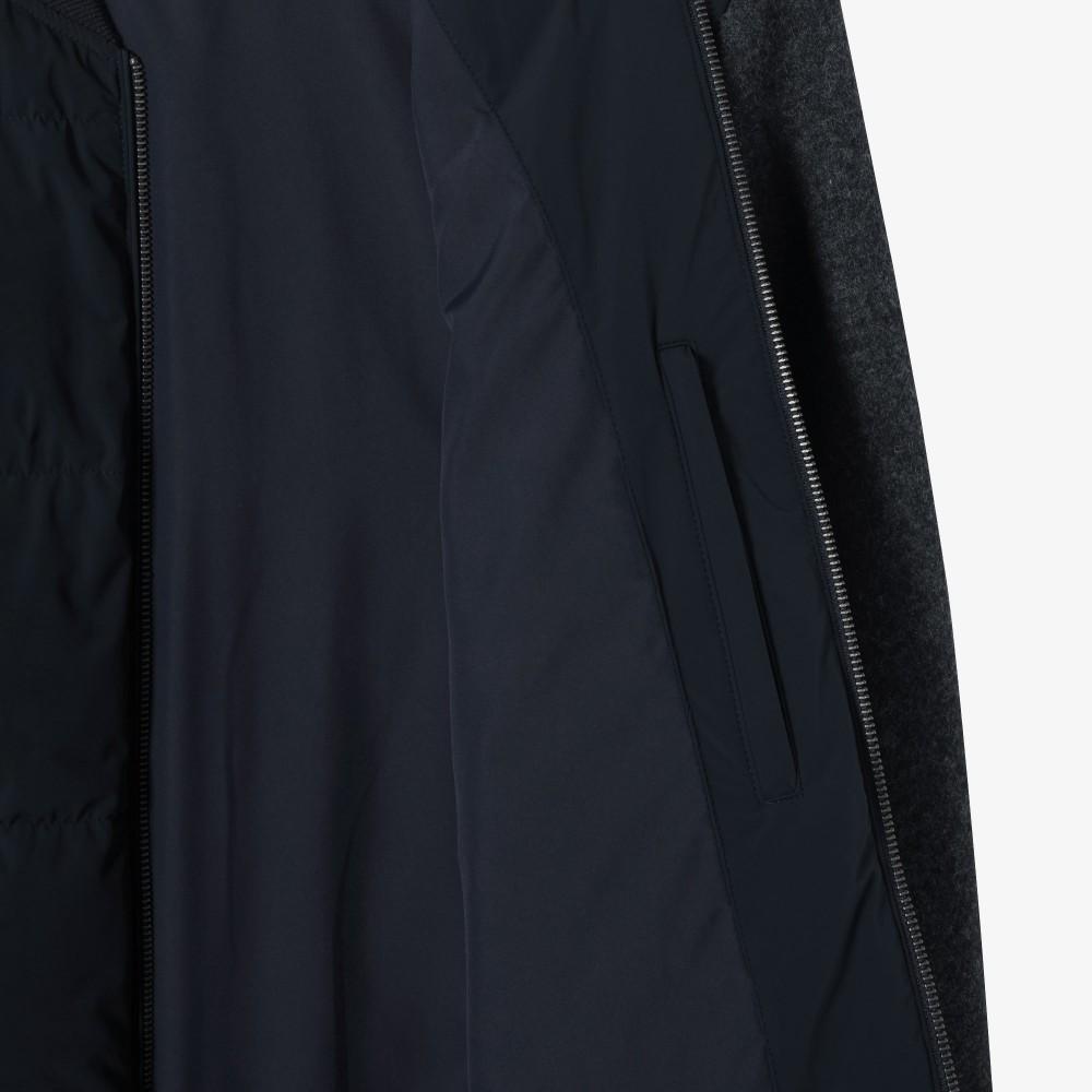 [lacoste] Men's Wool Jersey Hybrid Jacket BH883E-55NHDE