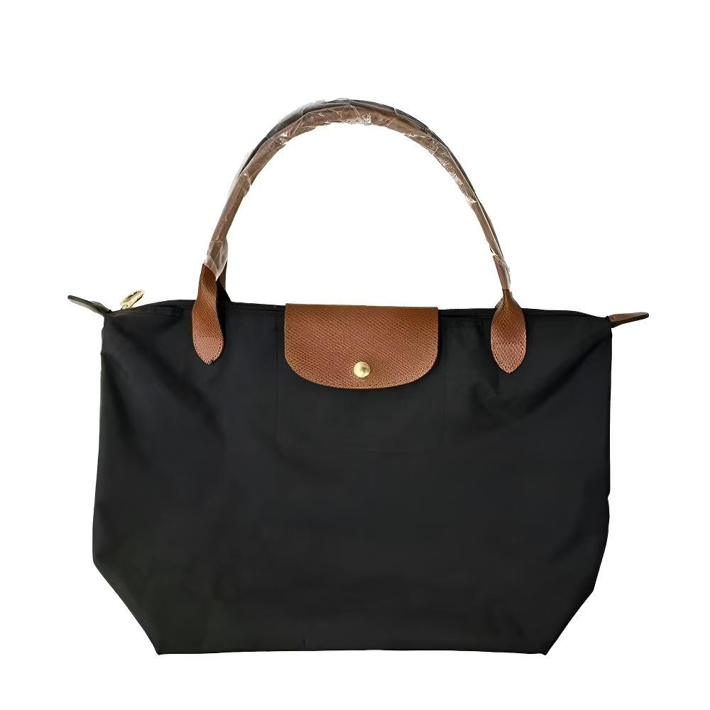 Classic Foldable Handbag: Fashionable and Versatile Tote In Large, Medium, and Small Sizes