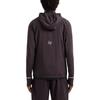 Emporio Armani EA7 SS24 Logo Print Hooded Zip Long Sleeve Sweatshirt Men sweatshirt Black 6DPM57-PNDDZ-1771