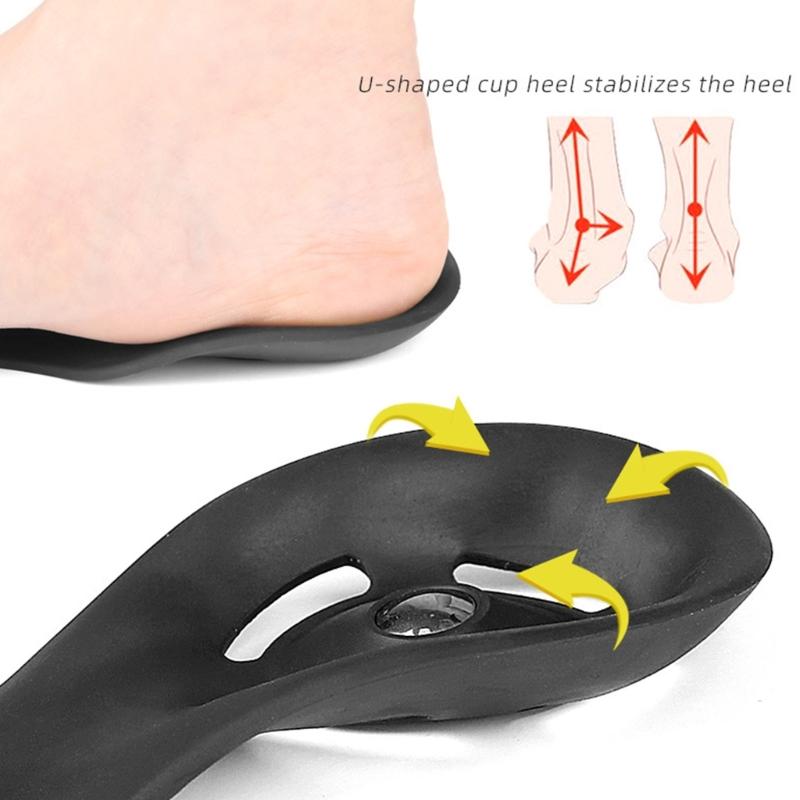 Magnetic Message Foot Pads Soles Pads For Flat Feet TPE Flat Foot Support Insoles With Massage Point For Plantar Comfort