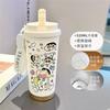 Cartoon Xiaoxin Thermos Cup 111 Stainless Steel Student High Value Office Coffee Cup Large Capacity Water Cup