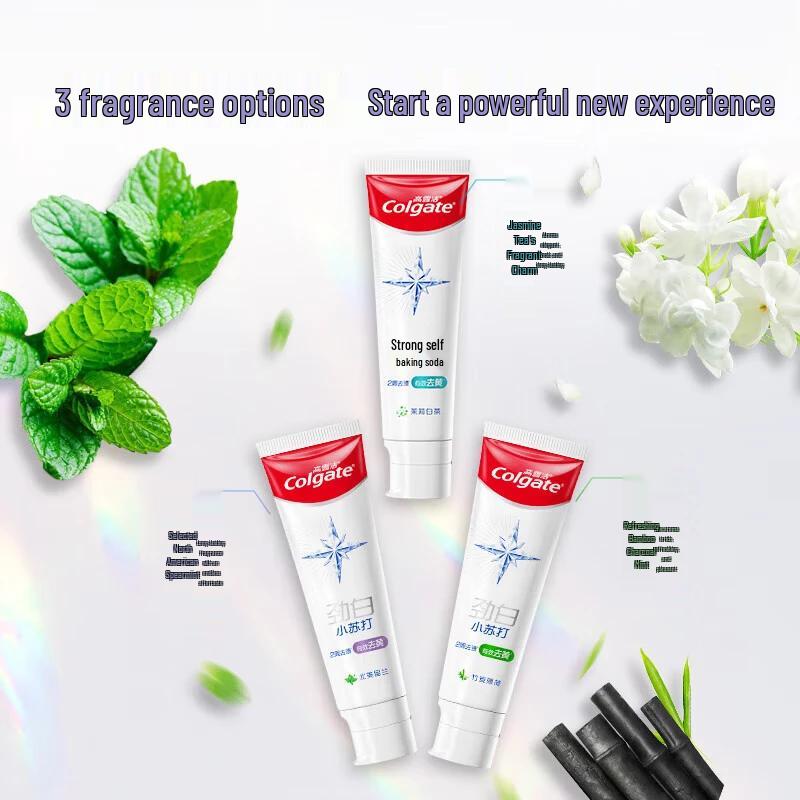 Colgate Baking Soda Charcoal Mint Whitening Toothpaste