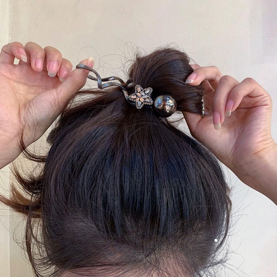 Women's High Ponytail Artifact, Hair Rope Temperament, Rubber Band Hair Accessories