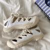 Platform Sandals Women's Outer Wear Summer New Ugly Cute Big Head Shoes Sports Casual Hole Shoes