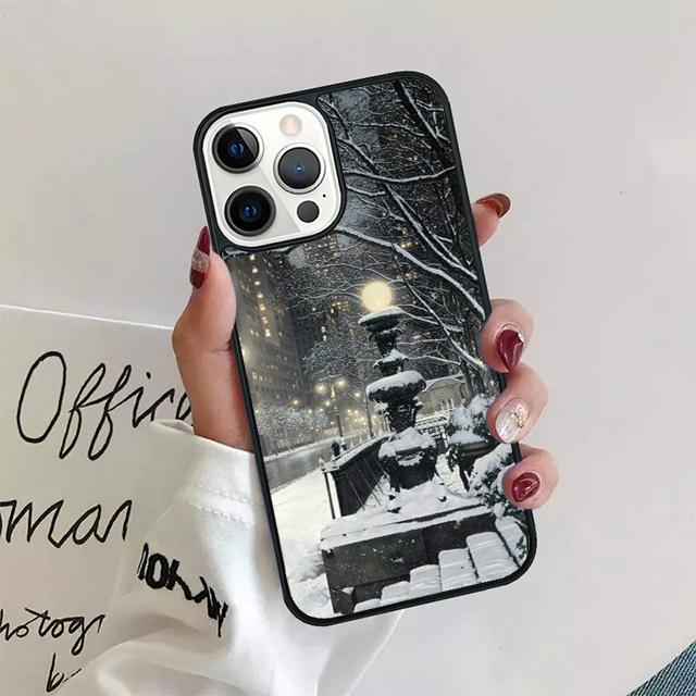 NEW YORK AMERICAN CITY Coque Shell For iPhone 17 Air 15 16e 14 13 12 Pro Max 11 Pro Max Plus Phone Case Cover